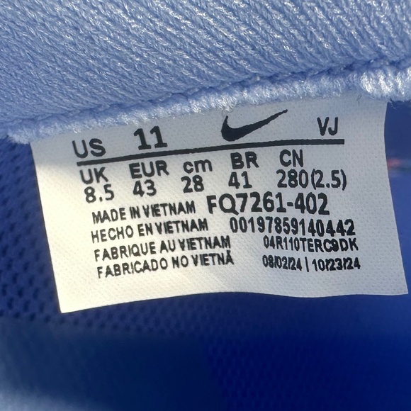 Nike W Pegasus Plus Aluminum Black Royal Pulse (FQ7261 402) Women's Size - Picture 13 of 14